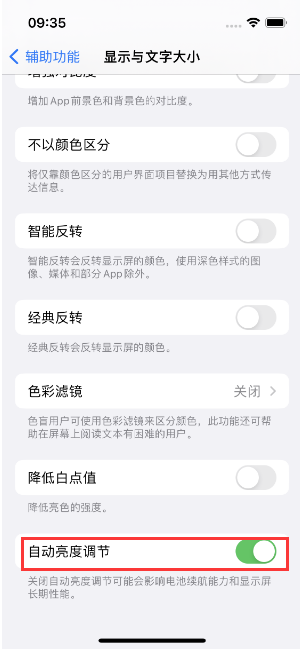 高港苹果15维修店分享iPhone 15 Pro系列屏幕亮度 