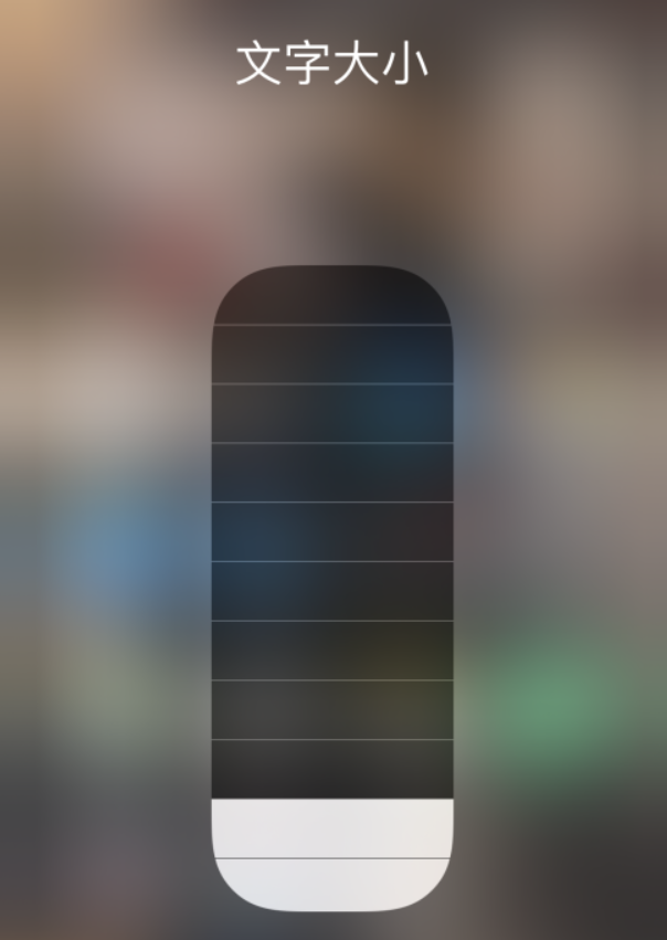 高港苹果手机维修分享小技巧：在 iPhone 控制中心快速调节字体大小 